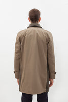 Raglan Maniche Coat in Olive