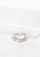 Bracelet 70 in Burnished Silver