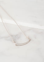 Bracelet 85 in Grey Silk/Silver