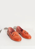 Leather Loafer in Rose